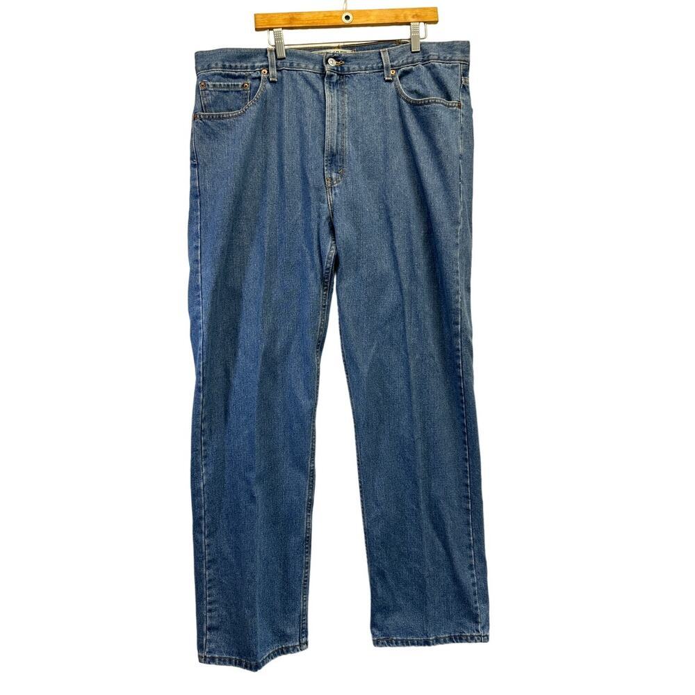 Levis Jeans 505 Jeans Mens 42x32* Regular Fit Blue Denim 2008 EUC